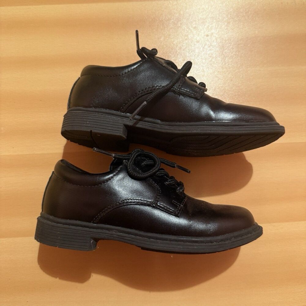 Stacy Adams Toddler Boys 8M Black Austin Oxford Dress Shoes Lace Up